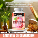 Berberina - Equilibrio de la Glucosa y Prevención Diabética + Envio Gratis