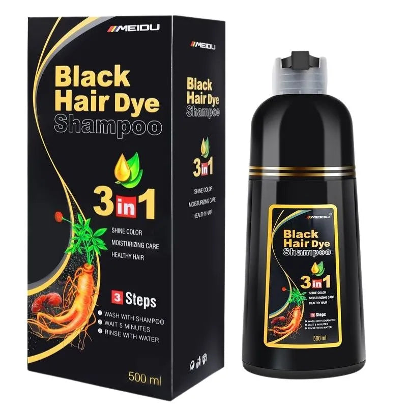 2x1 SHAMPOO CUBRE CANAS DE BARBA Y CABELLO  3 en 1