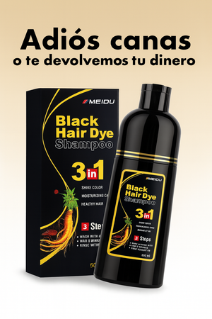 2x1 SHAMPOO CUBRE CANAS DE BARBA Y CABELLO  3 en 1
