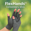 FlexHands  - Guantes de compresión para artritis y artrosis - Comodidad y Alivio